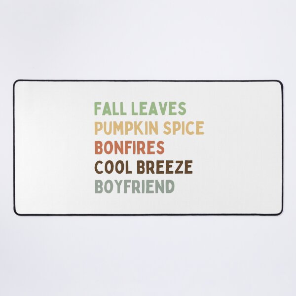 Item preview, Fall Seasonal Boyfriend designed and sold by Pixelish.