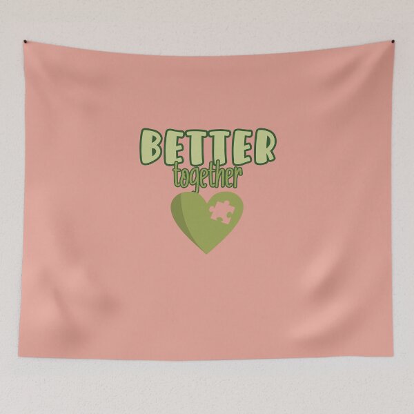Item preview, Better Together, Couples Matching Outift, 2 Years Together Anniversary designed and sold by DiensDesign.