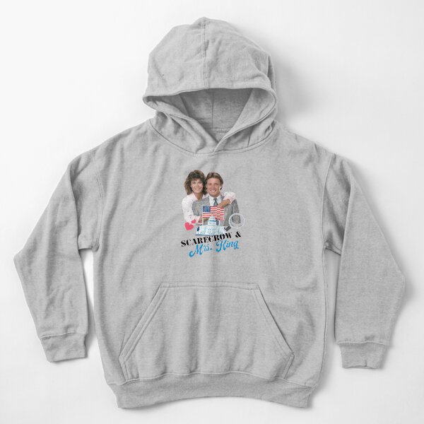Good entertainment with Scarecrow and Mrs King, the popular agent with a heart as an exciting series from the 80s, great gifts and murals for series fans Kids Pullover Hoodie