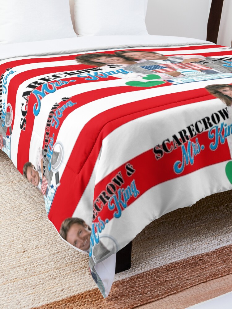 Alternate view of Good entertainment with Scarecrow and Mrs King, the popular agent with a heart as an exciting series from the 80s, great gifts and murals for series fans Comforter
