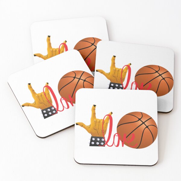 Item preview, Peace Love Basketball, Basketball Game designed and sold by ImaginedCo.