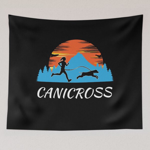 Item preview, Canix Canicross woman training with dog designed and sold by GOOD-TIME.