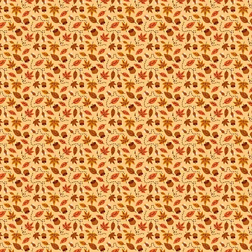 Artwork thumbnail, Hello Autumn Pattern by kapiks