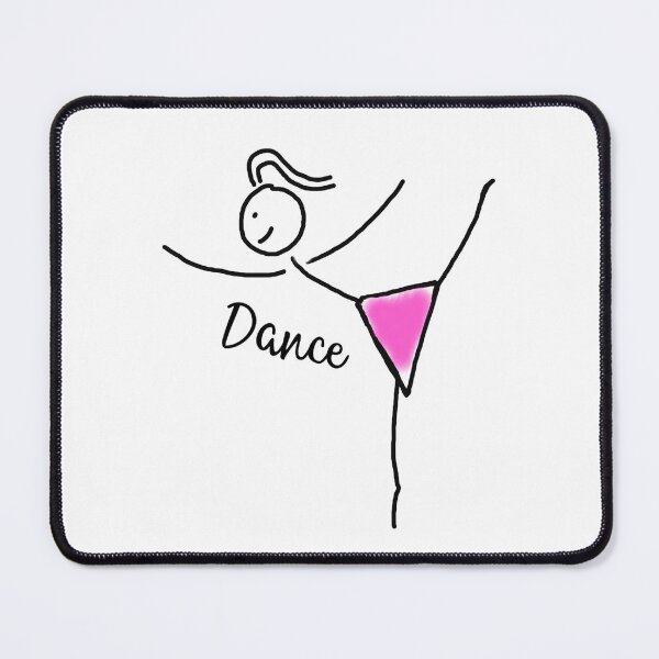 Item preview, Stickman ballerina designed and sold by Brownies22.