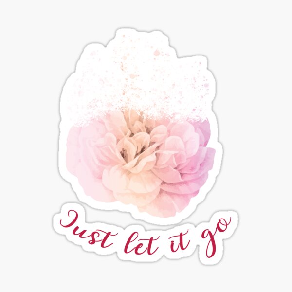 Fading Flower Sticker