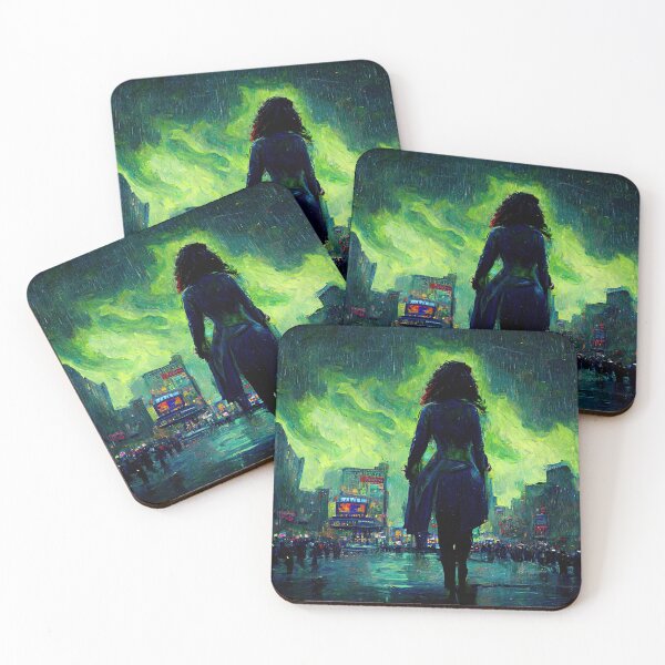 Item preview, She-Hulk City designed and sold by Space Frog Art ⭐⭐⭐⭐⭐.