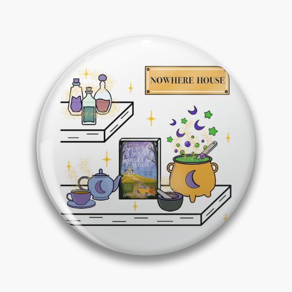 Item preview, The Very Secret Society of Irregular Witches - Sangu Mandanna designed and sold by bookshelfsketch.