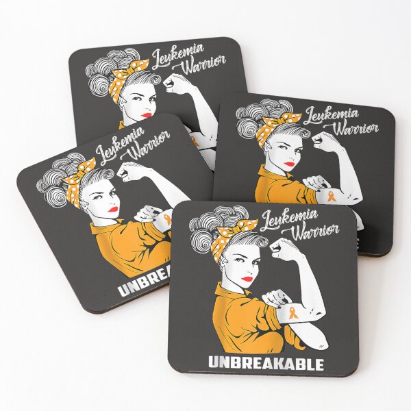 Item preview, Leukemia Warrior Unbreakable  Awareness Gift  Tee designed and sold by schromtlmaascha.