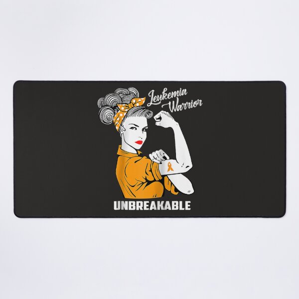 Item preview, Leukemia Warrior Unbreakable Awareness Gift Tee designed and sold by schromtlmaascha.