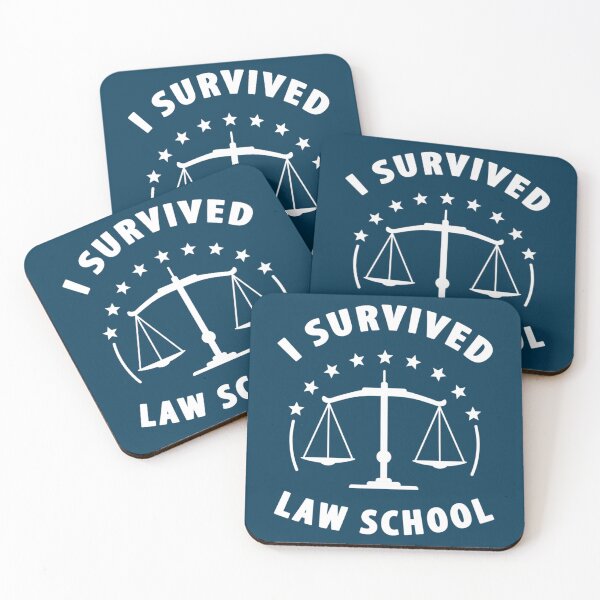Item preview, I survived law school - Funny Lawyer   designed and sold by HelloHKW.