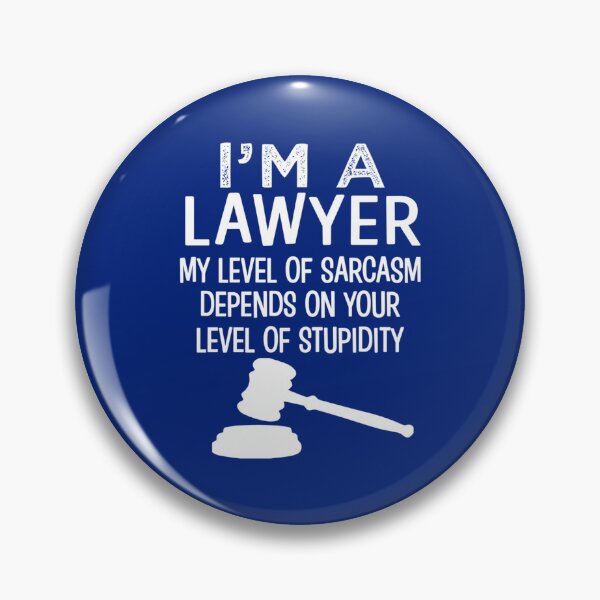 Item preview, I_m a lawyer shirt level of sarcasm funny    designed and sold by HelloHKW.
