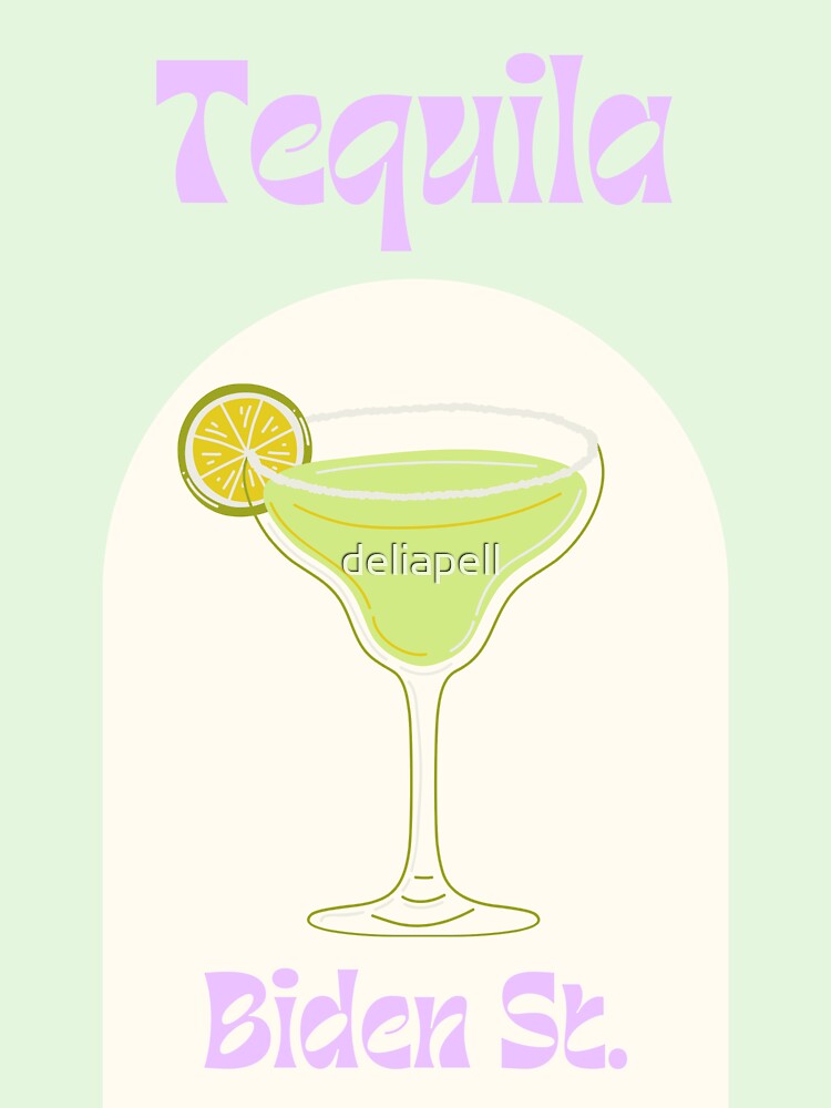 "Tequila University of Scranton Places Collection" Sticker for Sale by