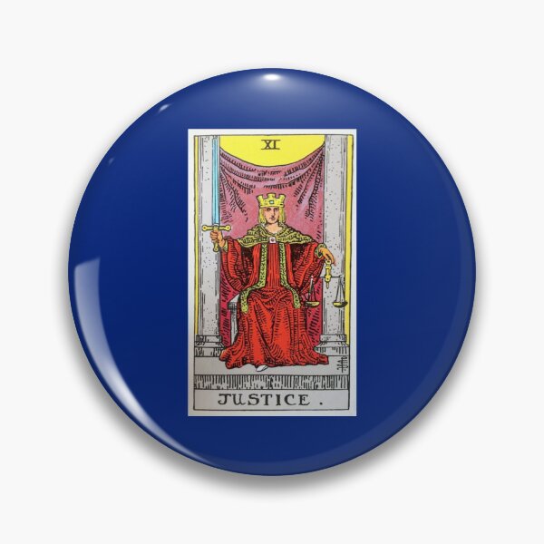 Item preview, Justice Tarot   designed and sold by HelloHKW.