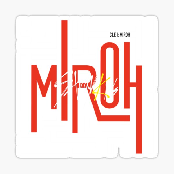 Item preview, KPOP STRAY KIDS OFFICIAL LOGO MIROH   designed and sold by HelloHKW.