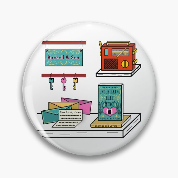 Item preview, The Undertaking of Hart and Mercy - Megan Bannen designed and sold by bookshelfsketch.