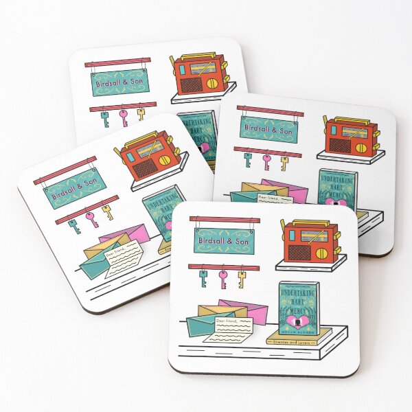 Item preview, The Undertaking of Hart and Mercy - Megan Bannen designed and sold by bookshelfsketch.
