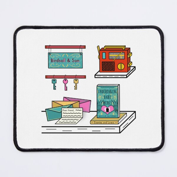 Item preview, The Undertaking of Hart and Mercy - Megan Bannen designed and sold by bookshelfsketch.