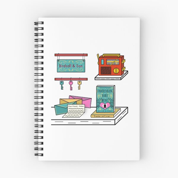 Item preview, The Undertaking of Hart and Mercy - Megan Bannen designed and sold by bookshelfsketch.