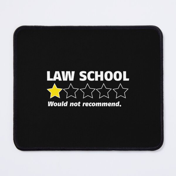 Item preview, Law School One Star Rating - Would Not Recommend designed and sold by HelloHKW.