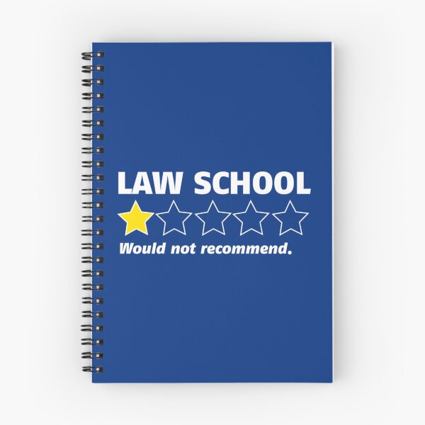 Item preview, Law School  One Star Rating - Would Not Recommend   designed and sold by HelloHKW.