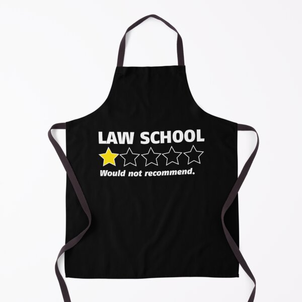 Item preview, Law School  One Star Rating - Would Not Recommend   designed and sold by HelloHKW.