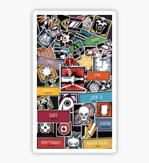 R6 Icon Collage HQ Sticker
