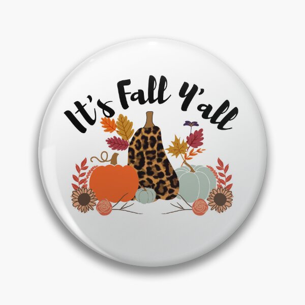 Item preview, It's fall y'all, Hello fall, Happy fall, Happy autumn, Happy Thanksgiving, Celebrate fall, Happy vibes, Happy fall graphic designed and sold by InspiresME.