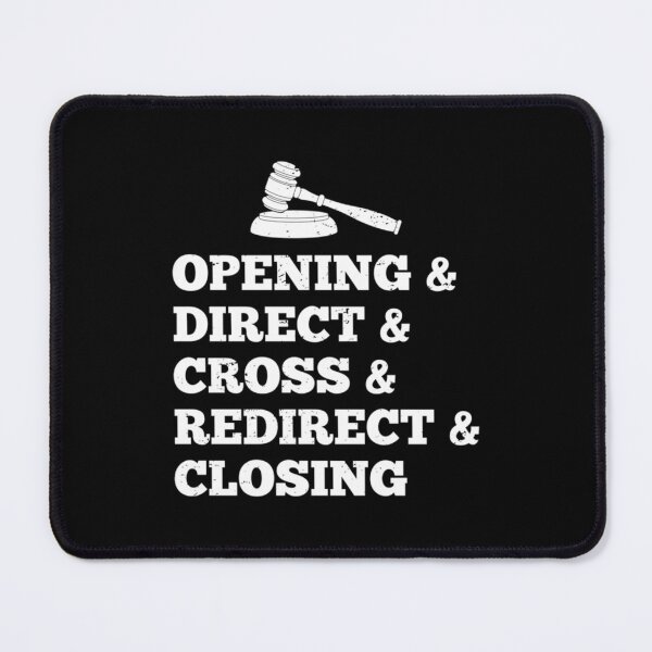 Item preview, Law School Future Attorney Mock Trial Procedure product designed and sold by HelloHKW.