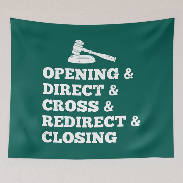 Item preview, Law School Future Attorney Mock Trial Procedure product   designed and sold by HelloHKW.