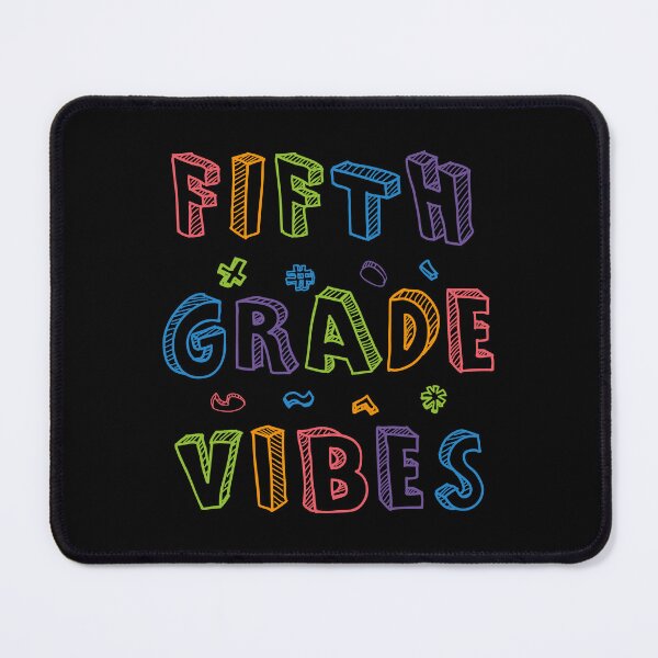 Item preview, Fifth grade vibes funny letters designed and sold by bolkibox.