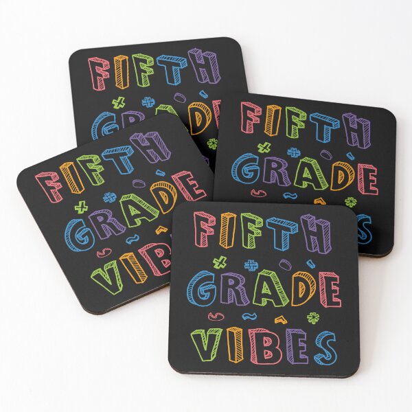 Item preview, Fifth grade vibes funny letters designed and sold by bolkibox.