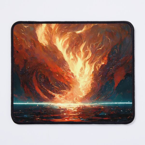 Item preview, Fire wave designed and sold by GeneratedArt.