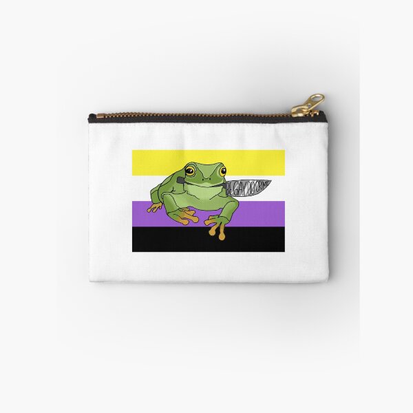 Item preview, Non-Binary Pridefrog designed and sold by CarolinCreates.
