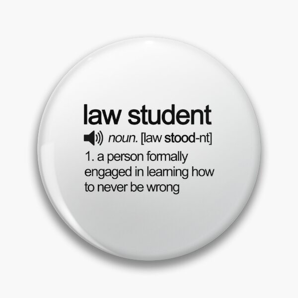 Item preview, Law Student Defined   designed and sold by HelloHKW.
