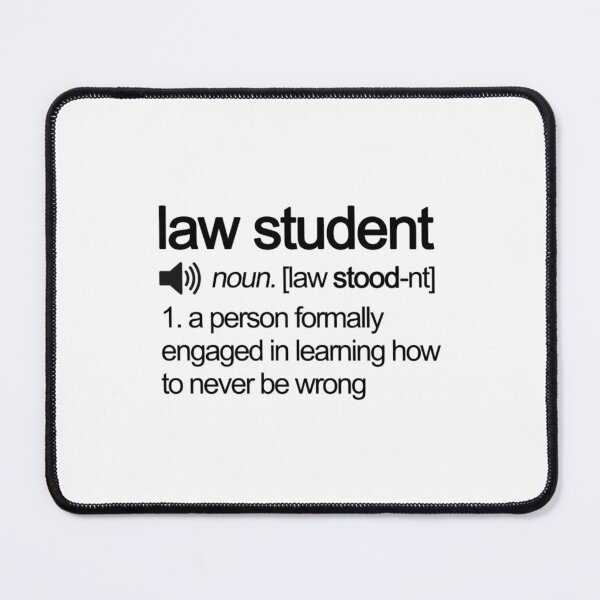 Item preview, Law Student Defined   designed and sold by HelloHKW.