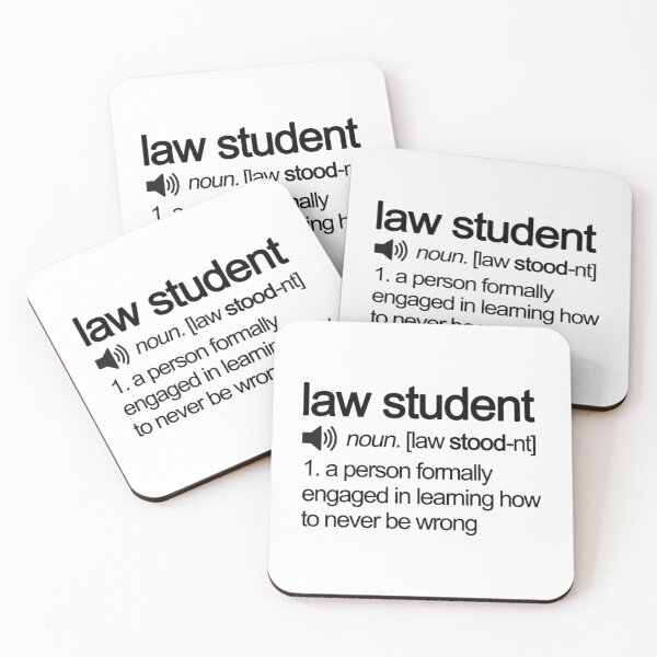 Item preview, Law Student Defined   designed and sold by HelloHKW.
