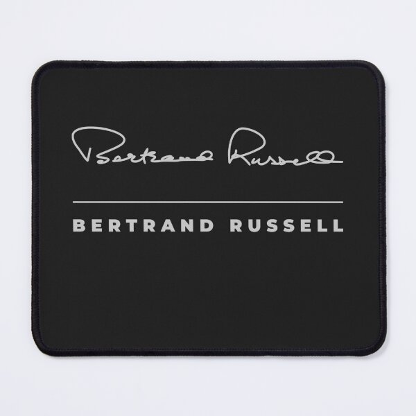 Item preview, Bertrand Russell signature t-shirt designed and sold by CMYKStudio.