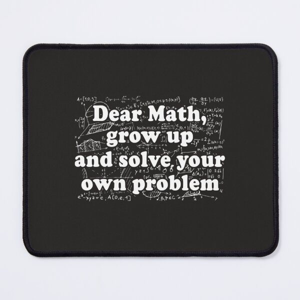 Item preview, Dear Math Fun Back To School Math Teacher Student College  designed and sold by fawsonpnhamme.