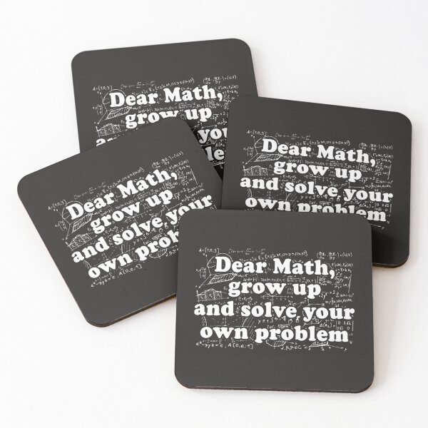Item preview, Dear Math Fun Back To School Math Teacher Student College  designed and sold by fawsonpnhamme.