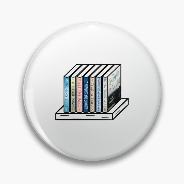 Item preview, Book Stack - Small Town Romance designed and sold by bookshelfsketch.