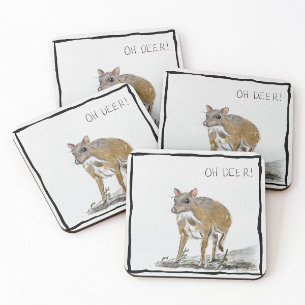 Item preview, Mouse Deer - “ oh deer” designed and sold by SmelDraws.