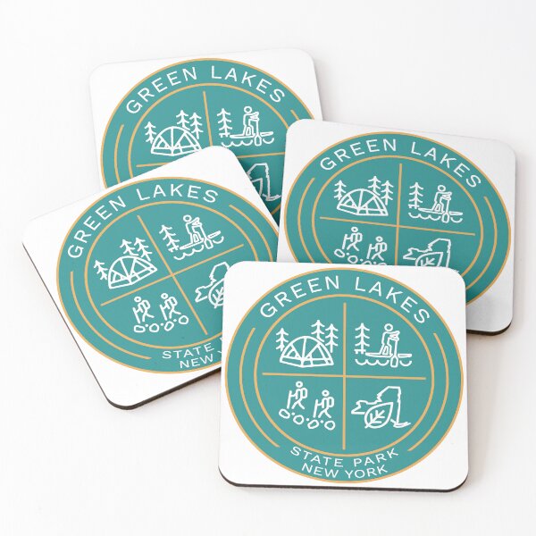 Item preview, Green Lakes State Park Heraldic Logo designed and sold by VanyaKar.