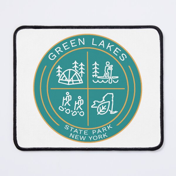 Item preview, Green Lakes State Park Heraldic Logo designed and sold by VanyaKar.