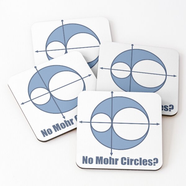 Item preview, Mohr's Circle Engineering Meme designed and sold by AuriSweet.