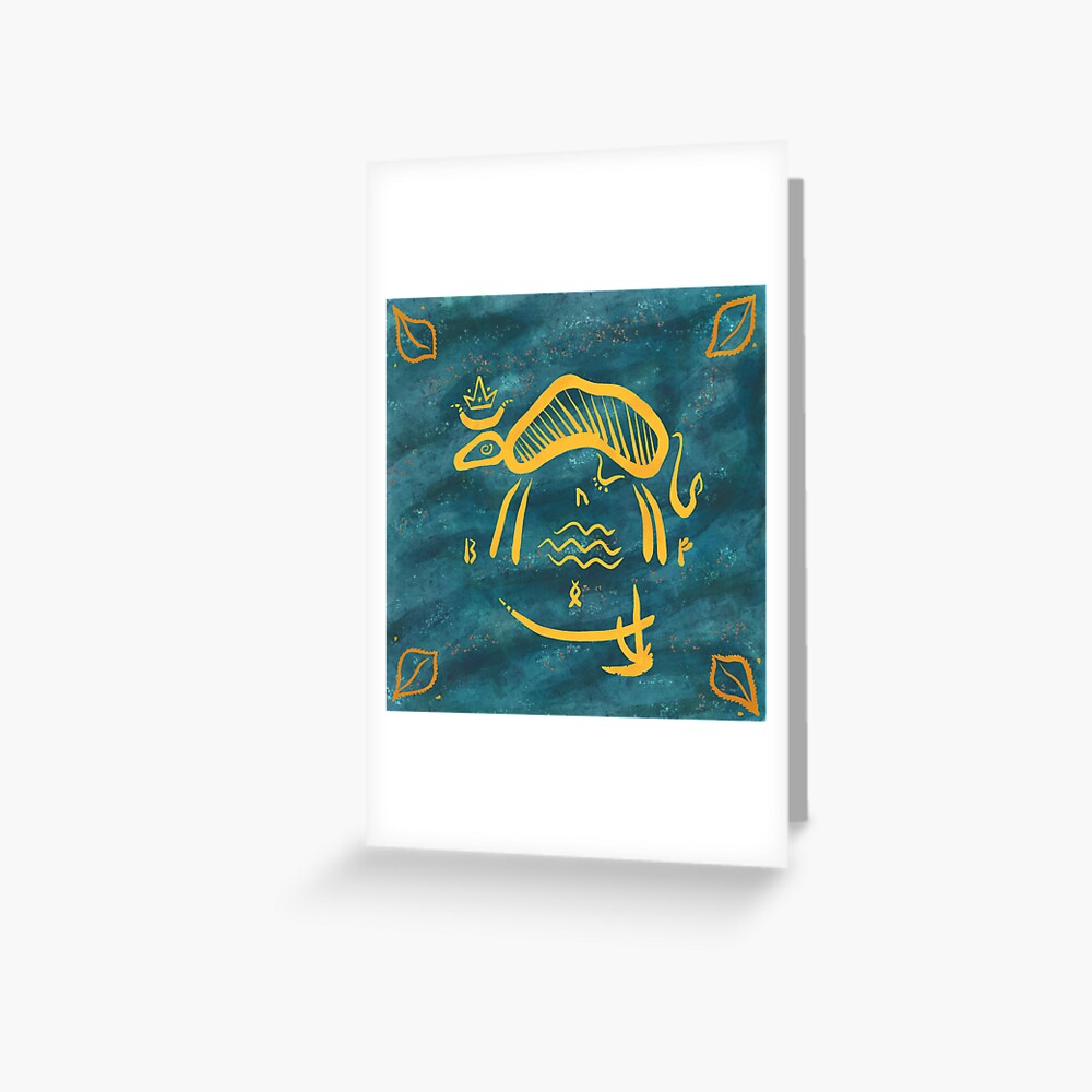 Item preview, Greeting Card designed and sold by Grimchild.
