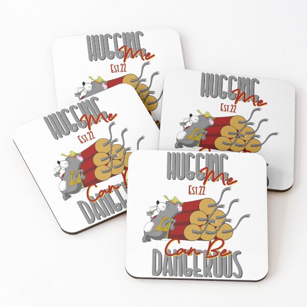 Item preview, HUGGING ME CAN BE DANGEROUS designed and sold by GAADesignz.