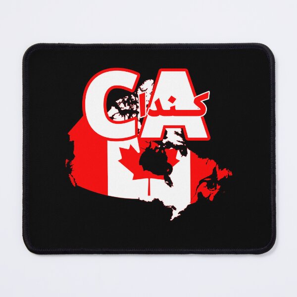 Item preview, Canada Map With Canadian Flag Inside Arabic Calligraphy  designed and sold by catchyology.