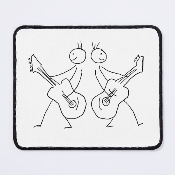 Item preview, Guitar stickman designed and sold by Brownies22.