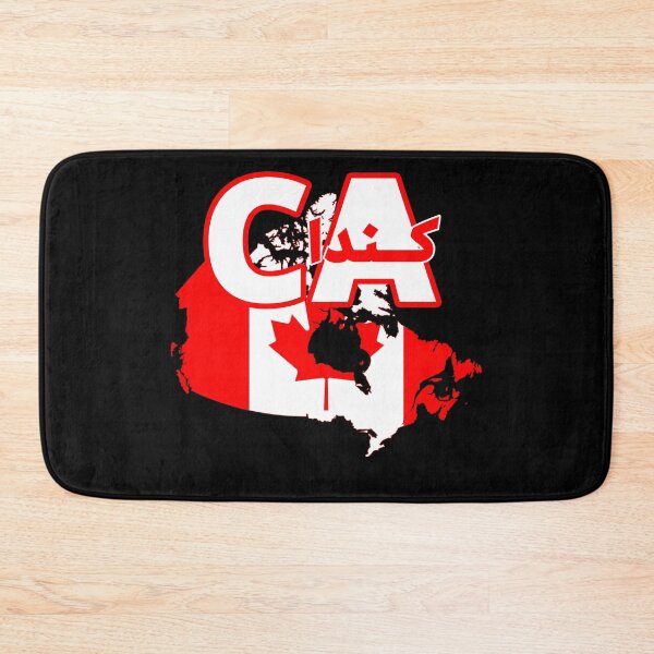 Item preview, Canada Map With Canadian Flag Inside Arabic Calligraphy  designed and sold by catchyology.