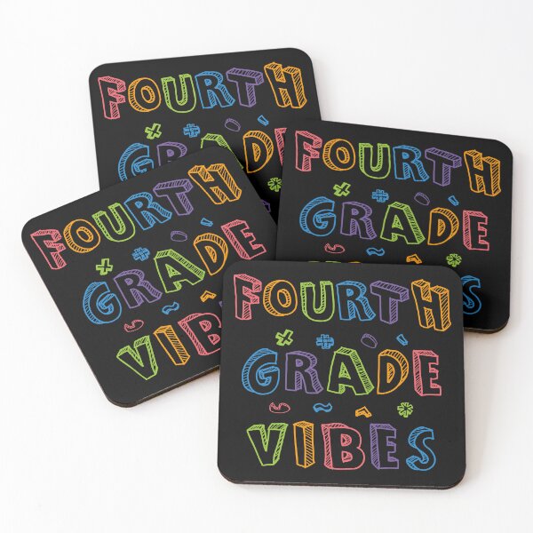 Item preview, Fourth grade vibes funny letters designed and sold by bolkibox.